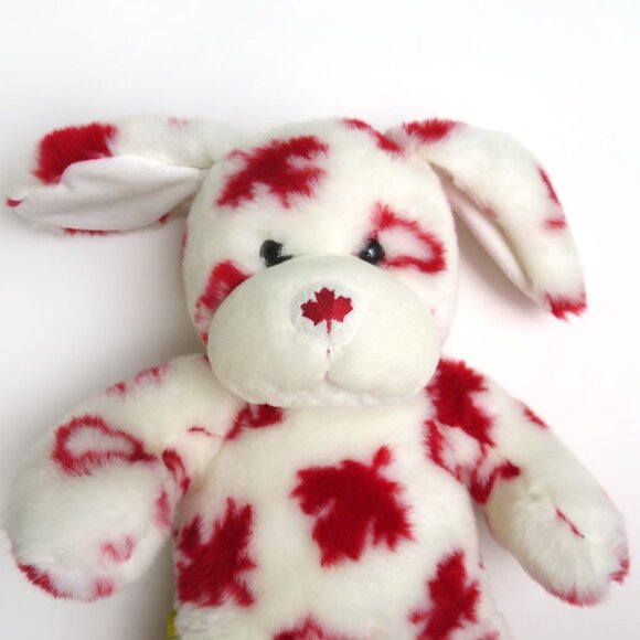 Rare Build A Bear Canadian Plush Dog - Picture 1 of 8